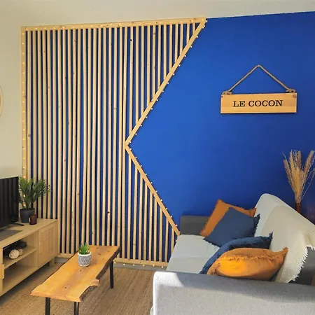 아파트 Le Cocon, A 5 Min De La Gare De 그르노블